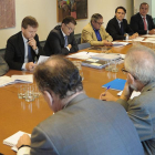 Los miembros de la Asociación Plan Estratégico de Burgos conocieron ayer las conclusiones del informe del gerente sobre el programa europeo.-ISRAEL L. MURILLO
