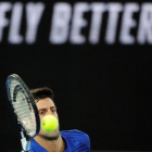 Djokovic, en plena exhibición camino de la final.-EPA