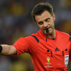 El árbitro italiano Nicola Rizzoli, durante la final del Mundial de Brasil entre Alemania y Argentina, en Maracaná el 13 de julio del 2014.-Foto:   AFP / PEDRO UGARTE