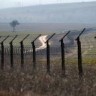 Alambrada entre la frontera de Bulgaria y Turquía.-DIMITAR DILKOFF