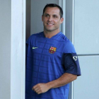 Sergi Barjuán, en su época de entrenador del Barça juvenil.-Foto: EL PERIÓDICO