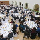 Vista general del desayuno de trabajo realizado en la sede de Tribunal Superior de Justicia de Castilla y León.-RAÚL G. OCHOA