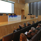 El simposio se celebró en el salón de actos del Hospital Universitario.-ISRAEL L. MURILLO