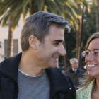 Una imagen de archivo de la pareja, Carmen Chacón y Miguel Barroso.-CRISTINA DIESTRO