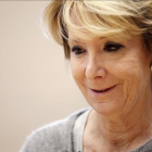 La expresidenta de la Comunidad de Madrid Esperanza Aguirre.-JOSE LUIS ROCA