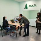 Asaja abre nueva sede en Medina de Pomar. ECB