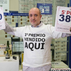 La administración ‘La Rana de Oro’, ubicada en el centro comercial Río Shopping de Arroyo de la Encomienda, vendió una serie del Gordo y otra de un quinto premio. ICAL