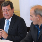 César Rico( izq) y Ramiro Ibáñez (dch) afirman que este órgano que se creará reforzará la comunicación directa.-R. O.