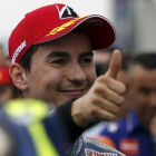 Jorge Lorenzo ha logrado la 'pole' en Japón.-ISSEI KATO / REUTERS