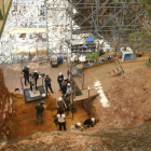 Gran Dolina tiene activas excavaciones en varios niveles.-Raúl Ochoa