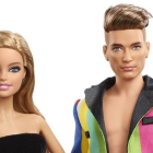 El set de Barbie y Ken diseñados por Moschino.-
