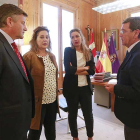 José Antonio Yagüe, Montserrat Aparicio, Arantxa Jordán y César Rico.-RAÚL G. OCHOA