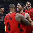 Los Trail Blazers de Portland a la final de la Conferencia Oeste.-AP