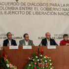 El Gobierno de Colombia y el ELN iniciarán diálogos de paz el 27 octubre en Ecuador.-EFE / CRISTIAN HERNÁNDEZ