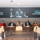 Imagen el Consejo de Gobierno de la Universidad de Burgos. ECB