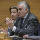 Luis Bárcenas comparece ante la comisión de investigación de las Corts valencianas.-MIGUEL LORENZO