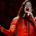 Rosalía revoluciona los Goya con su versión de Me quedo contigo.-REUTERS