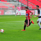 El CD Mirandés encajó ayer en Anduva su segunda derrota de la presente temporada-Jose Esteban Egurrola