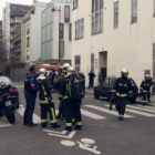 Exterior del diario 'Charlie Hebdo'.-Foto: AFP