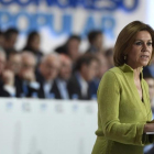 María Dolores de Cospedal, en la clausura del congreso del PP.-AFP / CURTO DE LA TORRE