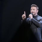 El representante de Rusia en el Festival de Eurovisión 2016, Sergey Lazarev.-ANDRES PUTTING