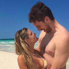 Pau Gasol y su novia, la americana Catherine McDonell.-INSTAGRAM