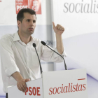El candidato a la Presidencia de la Junta de Castilla y León, Luis Tudanca-Ical