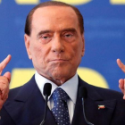 Berlusconi, en el mitin de su reaparición, en Fiuggi (centro de Italia). el pasado septiembre.-REUTERS / REMO CASILLI