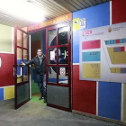 Las dependencias del Espacio Joven comparten las instalaciones del mercado del G-9 en la calle  Luis Alberdi de Gamonal.-RAÚL OCHOA