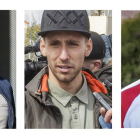 Raúl Calvo, Victor Rodríguez 'Viti' y Carlos Cuadrado 'Lucho'-ECB