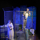 Ana Molina y Roberto Méndez, durante un preestreno en el Teatro La Realidad de Salazar.-Teatro La Realidad