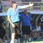 Patxi Salinas da instrucciones durante un partido-I. L. Murillo