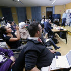 Presentación ante el jurado de uno de los 6 grupos participantes.-RAÚL G. OCHOA