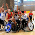 Imagen del partido que enfrentó en la primera vuelta a Zuzenak y Servigest.-ECB