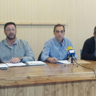 (De izq. a dcha), Jorge Álvarez, Enrique Fernández, Javier Lozano, Ignacio Delgado y Andrés García.-L. V.