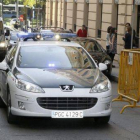 Una furgoneta de la Guardia Civil llega a la Audiencia Nacional, este miércoles.-Foto: EFE / FERNANDO ALVARADO
