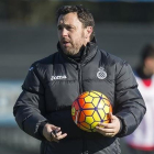 Sergio González, durante una sesión de entrenamiento en la ciudad deportiva Dani Jarque.-JORDI COTRINA