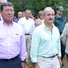 César Rico, Ramiro Ibáñez y Alfredo González Torres.-R. FERNÁNDEZ