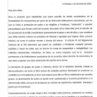 Carta enviada por Benavente alTADy a la Junta Electoral de la FEB.-ECB