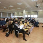 Imagen de la primera reunión de trabajo en el ITCL.-RAÚL G. OCHOA