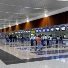 La terminal aérea de la ciudad de Guayaquil, Ecuador.-