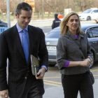 La infanta Cristina e Iñaki Urdangain, a su llegada al juicio por el 'caso Nóos', en una imagen de archivo-EFE / CATI CLADERA