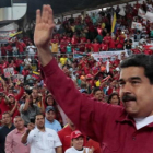 El presidente de Venezuela, Nicolás Maduro, durante un mitin en la ciudad venezolana de Barcelona, el pasado 8 de julio.-REUTERS