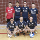 Plantilla del equipo Battaner Ubiplast, colista de la Primera División.-RAÚL G. OCHOA