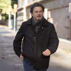 Oriol Pujol llega a la Audiencia de Barcelona, el pasado 10 de diciembre.-ALBERT BERTRAN