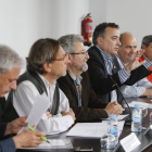 la reivindicaciones están apoyadas por los colegios de médicos, las sociedades científicas y los sindicatos médicos cuyos representantes de Burgos participaron en la presentación.-RAÚL G. OCHOA