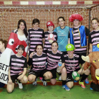 Plantel del combinado del Abril Flores La Barbería que ocupa la segunda posición en el torneo femenino-Raúl G. Ochoa