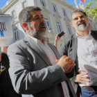 Duras críticas contra la decisión del juez de mantener a Junqueras, Forn y los Jordis en prisión sin fianza.-JUAN MANUEL PRATS (ARCHIVO)