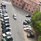 El corte afectará a veinte plazas de aparcamiento.-ECB