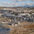 Vista general del polígono industrial de Villalonquéjar. ECB